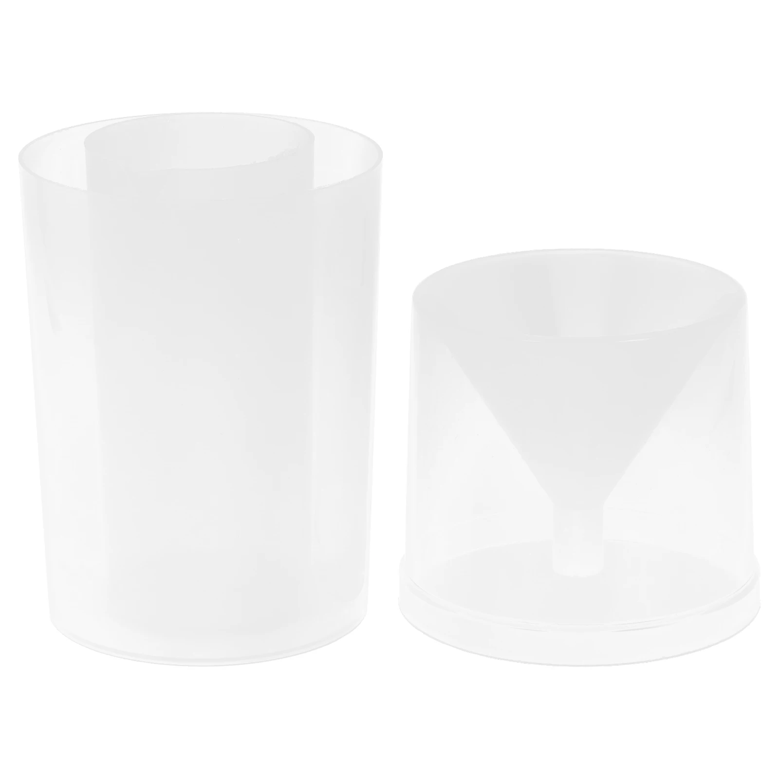 

Outdoor Rain Gauge Large Plastic Water Measurement Tool for Lawn Garden Clear Cylinder Sturdy Reusable Decorative