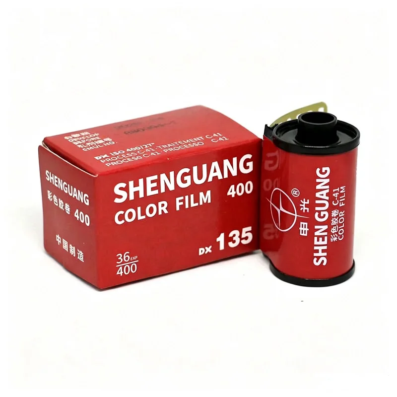 1-6Rolls 135 Film FILM 400 COLOR C41 FILM Retro Warm Scenery Portrait Shenguang 36 Sheets With DX Code For Kodak Fujifilm Camera