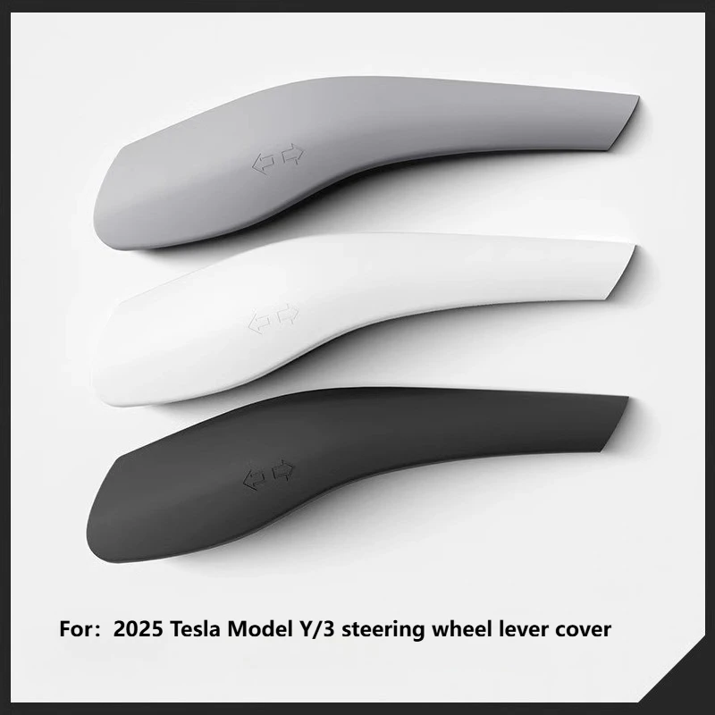 

Car Steering Wheel All-inclusive Lever Cover Turn Signal Wiper Lever Silicone Sleeve for Tesla Model Y Juniper Model 3 Highland
