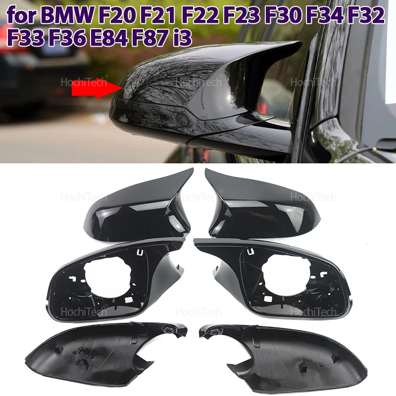 Rearview Mirror Cover Wing Side Mirror Cap for BMW F20 F21 F22 F23 F30 F34 F32 F33 F36 E84 F87 I3 Car Tuning Accessories