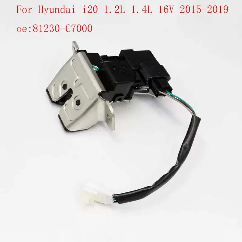Rear Trunk Door Lock Latch Actuator Motor Tailgate Boot Hatch fit for Hyundai i20 1.2L 1.4L 16V 2015-2019 81230-C7000