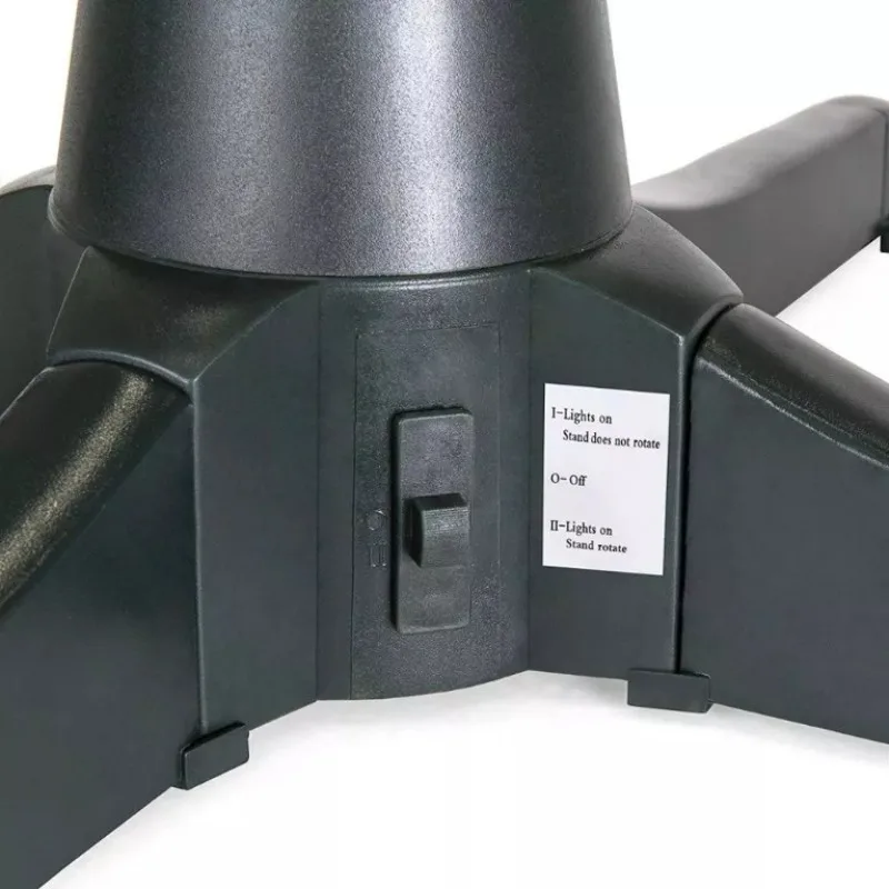 

Электрическая вращающаяся подставка для больших рождественских елок, 360 градусов ° Подставка для дисплея с плавным вращением