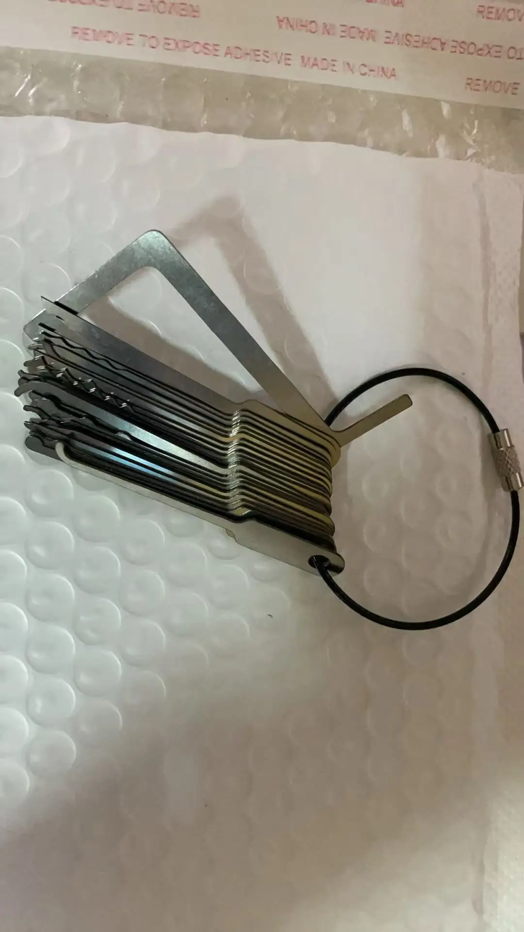 22IN1 مجموعة كاملة من المفتاح العالمي أداة مناسبة أداة محمولة لفتح الأبواب تستخدم فتح الأبواب عند منسى المفاتيح #2