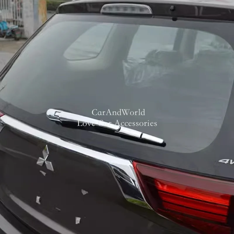 

Заднее лобовое стекло, заднее стекло, дождевик, накладка из АБС-пластика, хром для Mitsubishi Outlander 2016-2021, автомобильные аксессуары