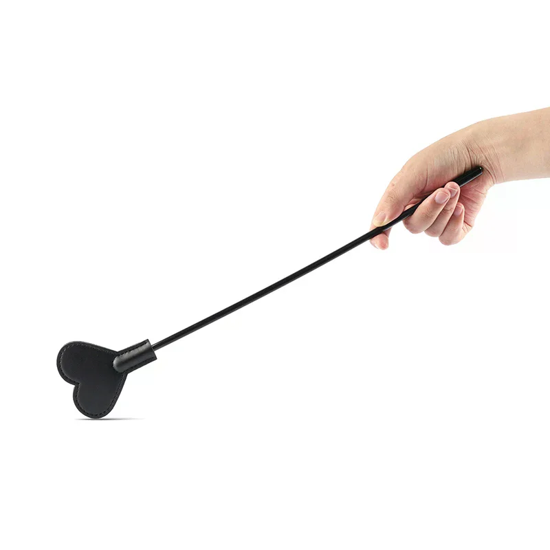 

PU Leather Paddle Slapper Whip For Horse Training Enhance Pain Equestrian Training Horse Whip Equestrian Riding Crops Role Play