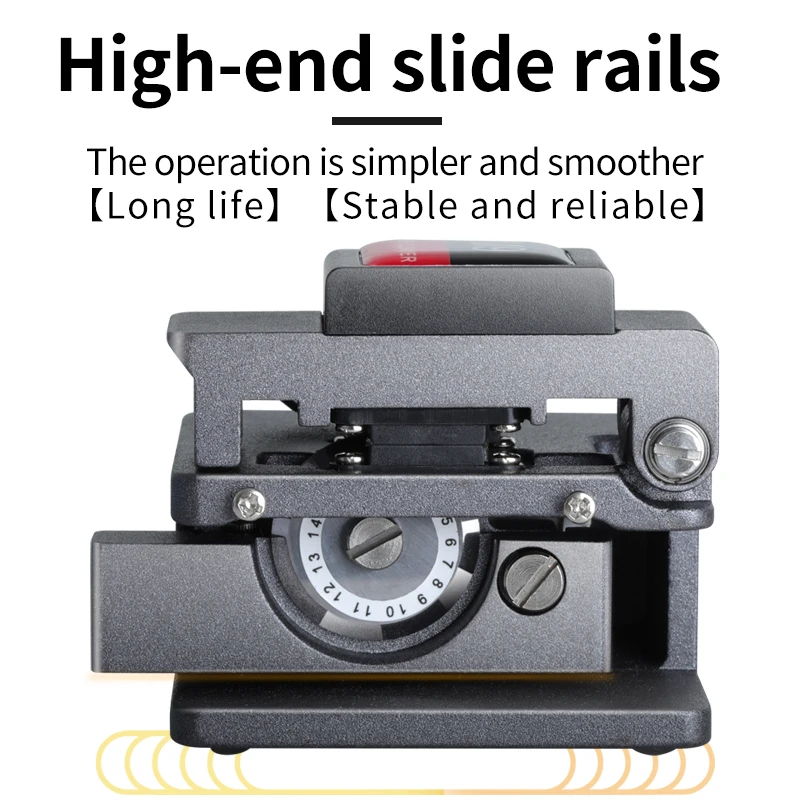 SKL-M9 Высокоточный инструмент для скалывания оптоволокна Резак для оптоволокна Очистители Кабельный скалыватель Fiber Optik