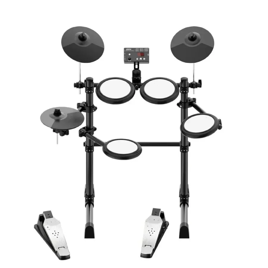 

Hooqu Electronic Drums Adult Children Beginner Portable Folding Electric Drum Set