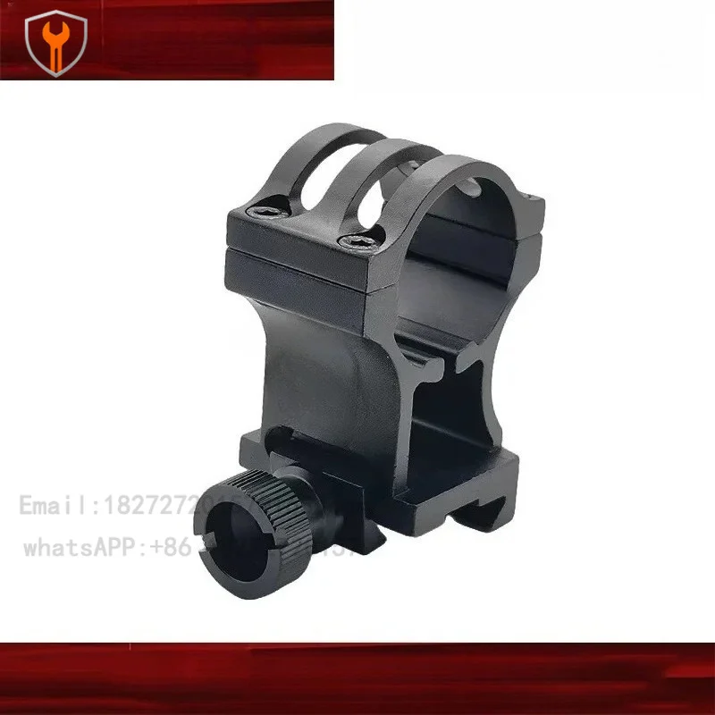 30mm Metal Tactical Flashlight Clamp, 20mm Rail Mount Base Bracket Flashlight Fixed Holder
