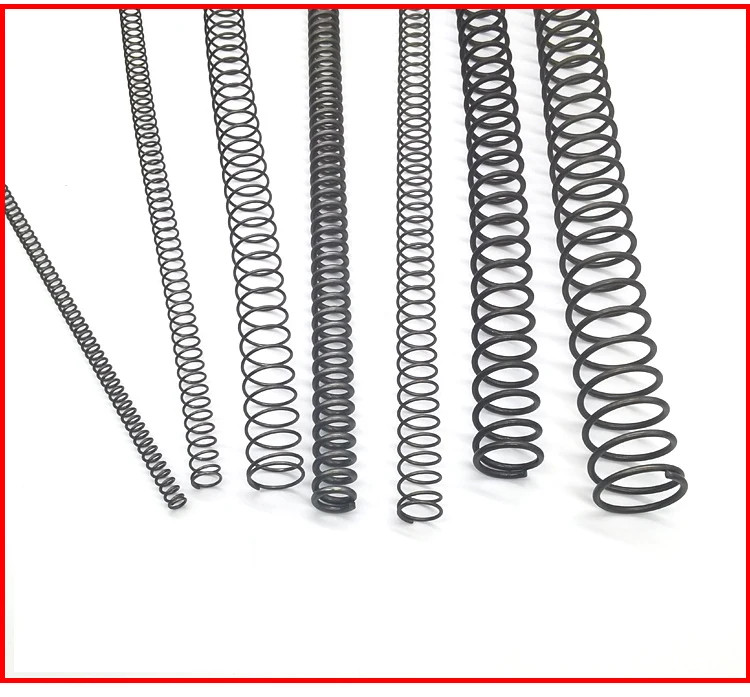 Federdrahtdurchmesser 0,3/0,4/0,5/0,6/0,7/0,8/0,9/1 mm, Länge 300 mm, Y-Typ-Druckfeder, 65 Druckfeder aus Manganstahl – Detail 9