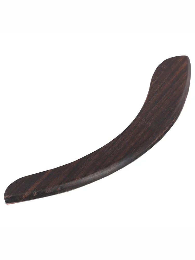 Wood Rest for Acoustic Guitar That Helps Maintain Soundboard Freedom While Offering Tactile for Arm Positioning