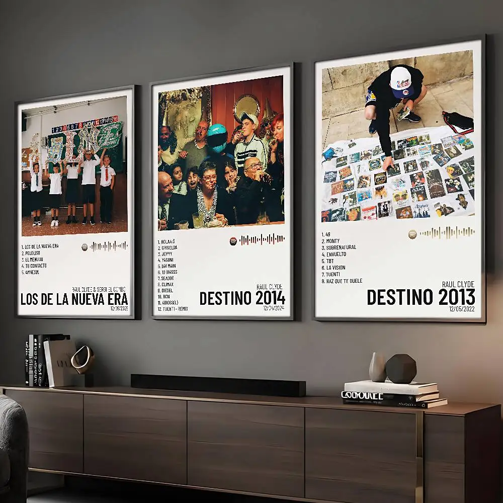 Póster de Singer Raul Clyde, arte HD, pared adhesiva, impermeable, decoración para el hogar, sala de estar y Bar