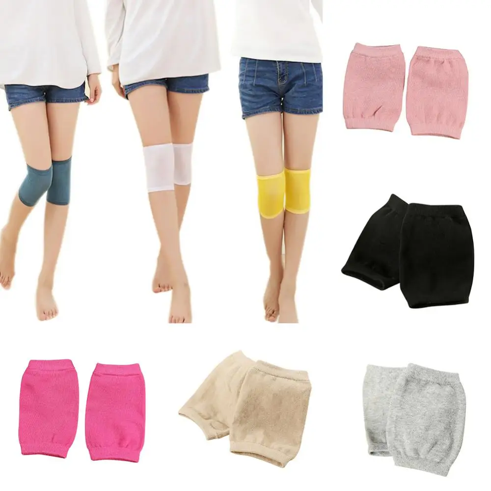 All-match Summer Thermal Knee Sleeve Knee Brace Pad Women Plain Leg Warmer Protector Knee Sleeve