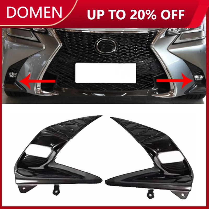 

Передний левый или правый бампер, противотуманная фара, решетка для Lexus GS200 GS300h GS350 GS450h F-Sport 2016 2017 2018 2019 2020