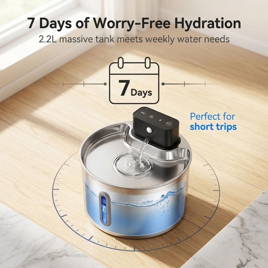 Wireless Charging Cat Water Fo - đánh giá và giá Wireless Pet Water Fountain Battery