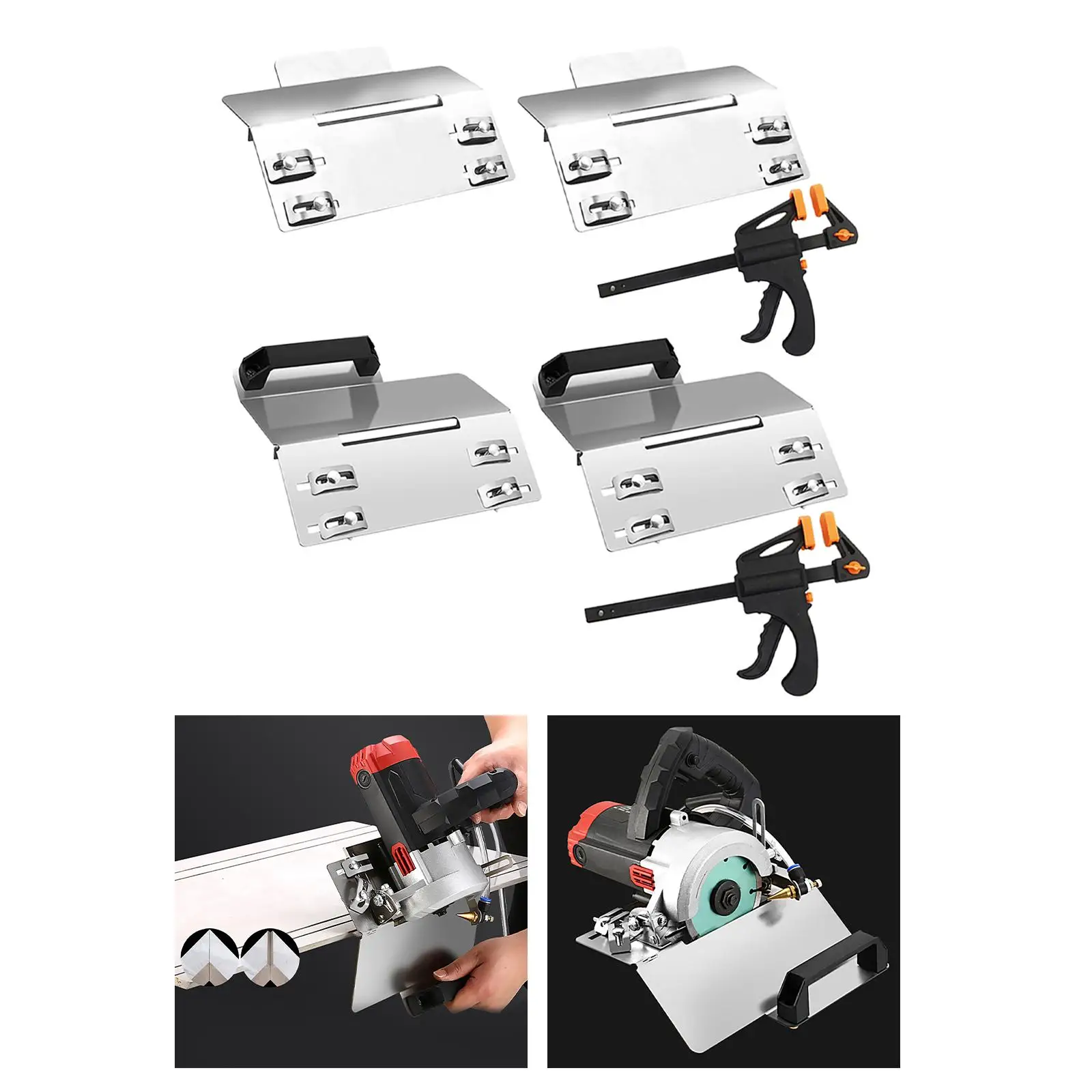Stainless Steel Tile Cutter 45 Degree Chamfer Device for Ceramic Stone Cutting Home DIY view 5