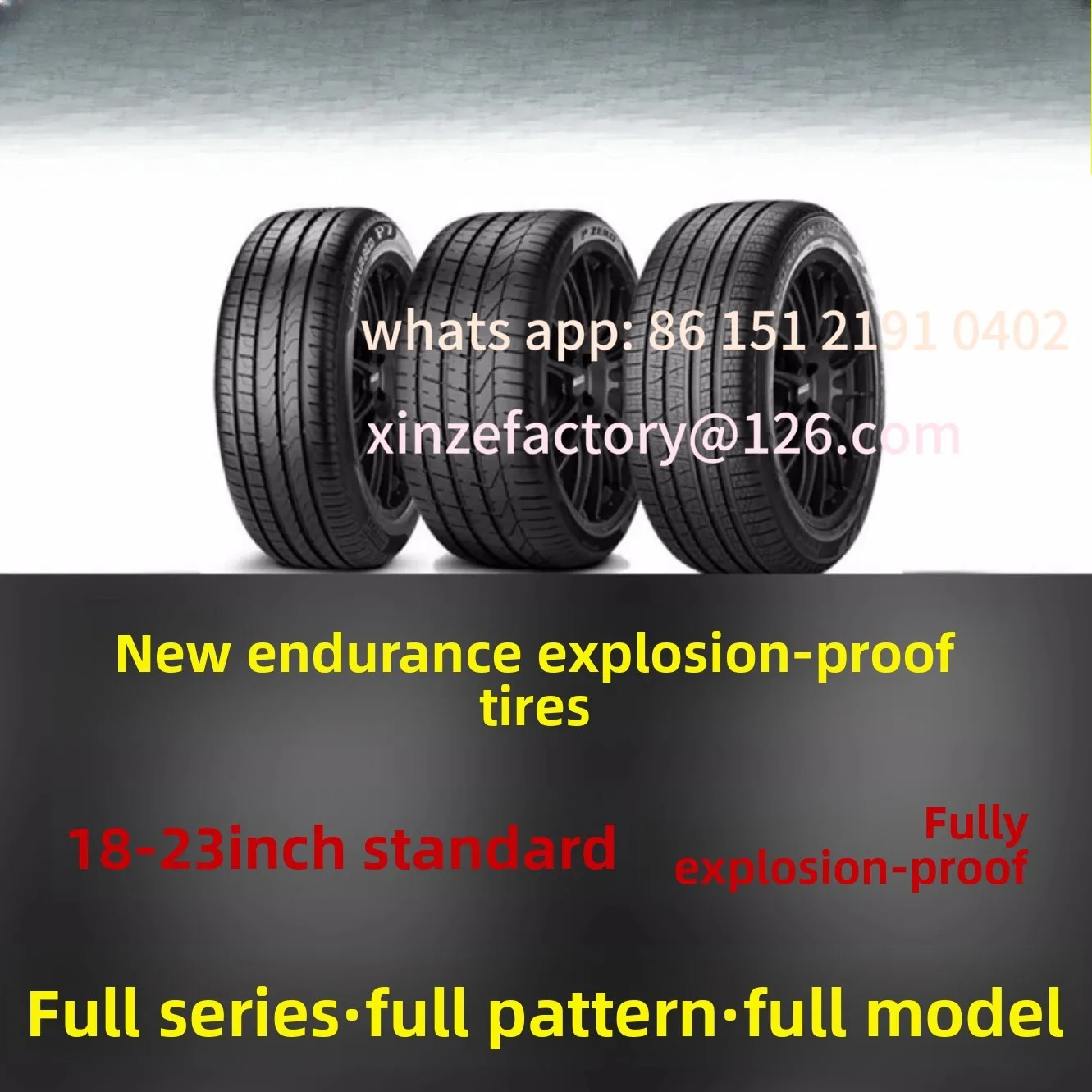 Customizable New Pirelli tyres 225 245 255 275 285/35 40 45 50 55R19 20 21 22