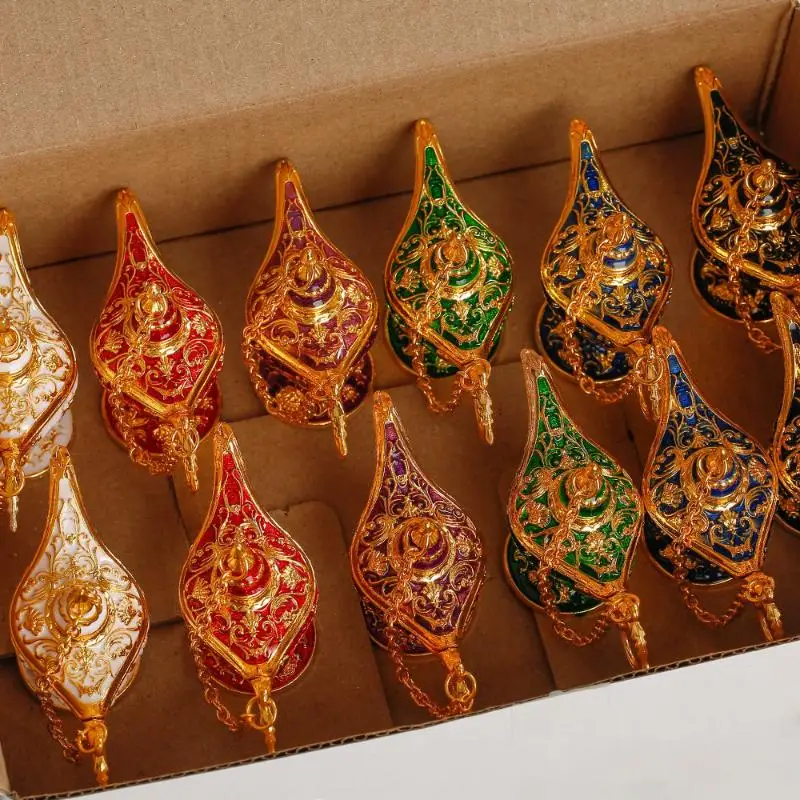 *PP Wedding Holiday Party Home Living Room Desktop Decoration Crafts Aladdin Magic Lamp Alloy Decorative Crafts Ornaments Statue
