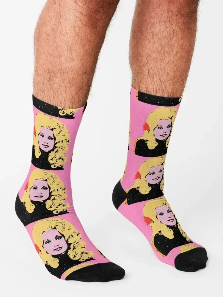 Dolly Socks Rugby Christmas aesthetic custom sports Girl'S Socks Men's