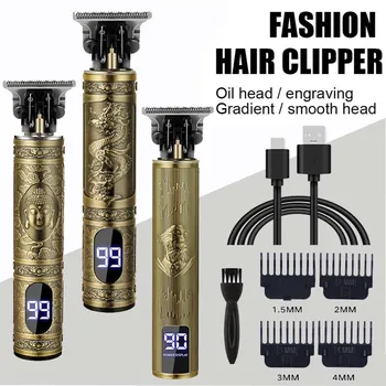 Image Hairdresser Original T9 Machine Professional Man Comb Personal Care Home Powerful Beard Hair Cutting Machine Lithium Battery