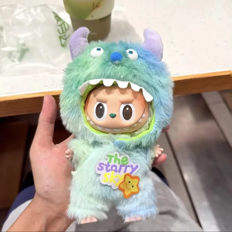 

New For Labubu Doll Gradient Color Clothes Sitting Party Labubu Fashion Cute Outfit Labubu V1v2 Doll Clothing Accessory No Doll