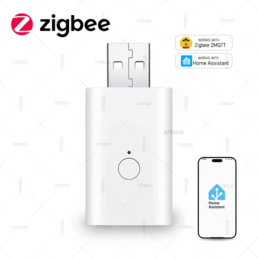 

ZigBee 3.0 Signal Repeater USB Signal Amplifier Extender for eWelink Hub Works with Home Assistant Zigbee2mqtt Smart Home Device