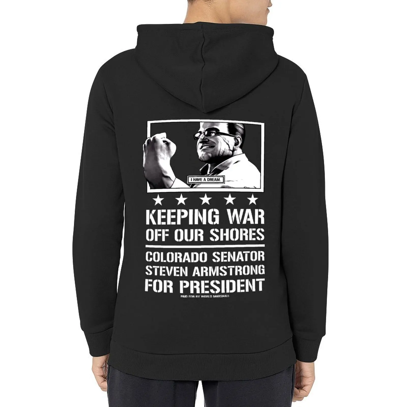 

Senator Armstrong For President Hoodie autumn clothes mens designer clothes anime clothes male tracksuit