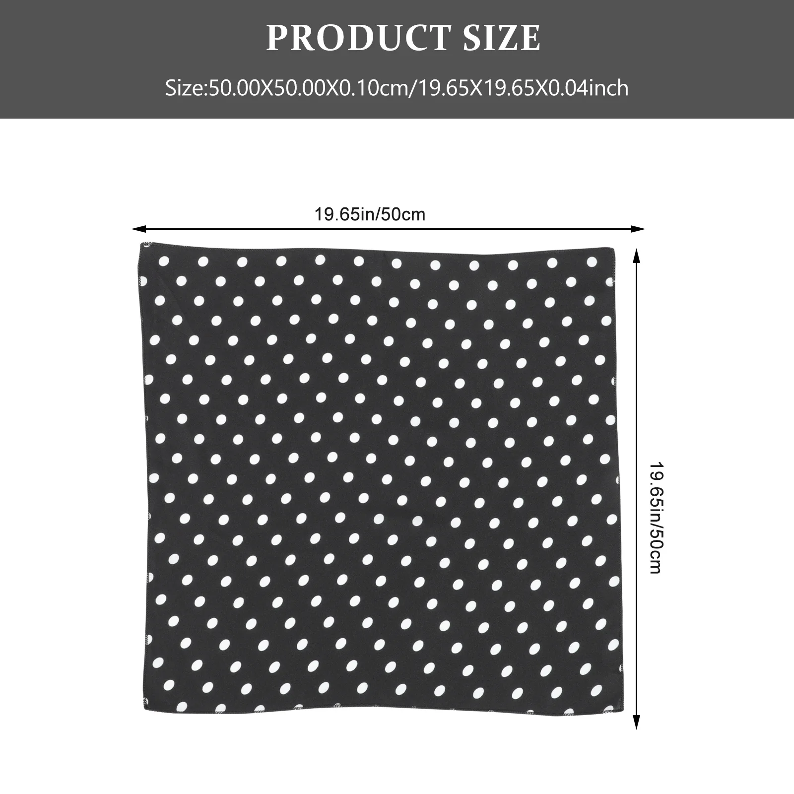 4 قطعة خمر البولكا نقطة الحرير للنساء ساحة وشاح الرأس الشعر التفاف موضة وشاح للرقبة عمامة شال الساتان هيرباند متعددة الاستخدام