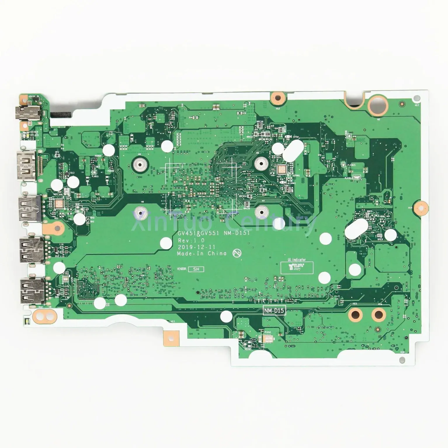 Imagem -02 - Laptop Motherboard para Lenovo Cpu Gv451 e Gv551 Nm-d151 V14-ada V15-ada V17-ada05 R33250 R5-3500 R7-3700 4gb de Ram 100 Testado