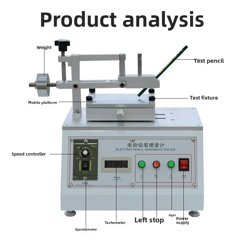 Surface hardness tester coating layer scratches electric pencil hardness tester y