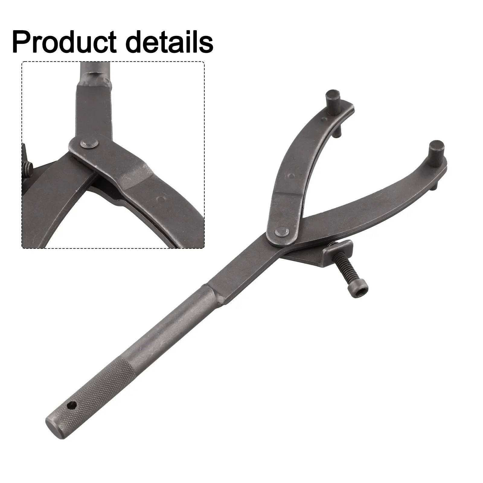 Motorcycle Flywheel Removal Tool with Adjustable Pins for Moped and for scooter Repair Steel Construction for Easy Use