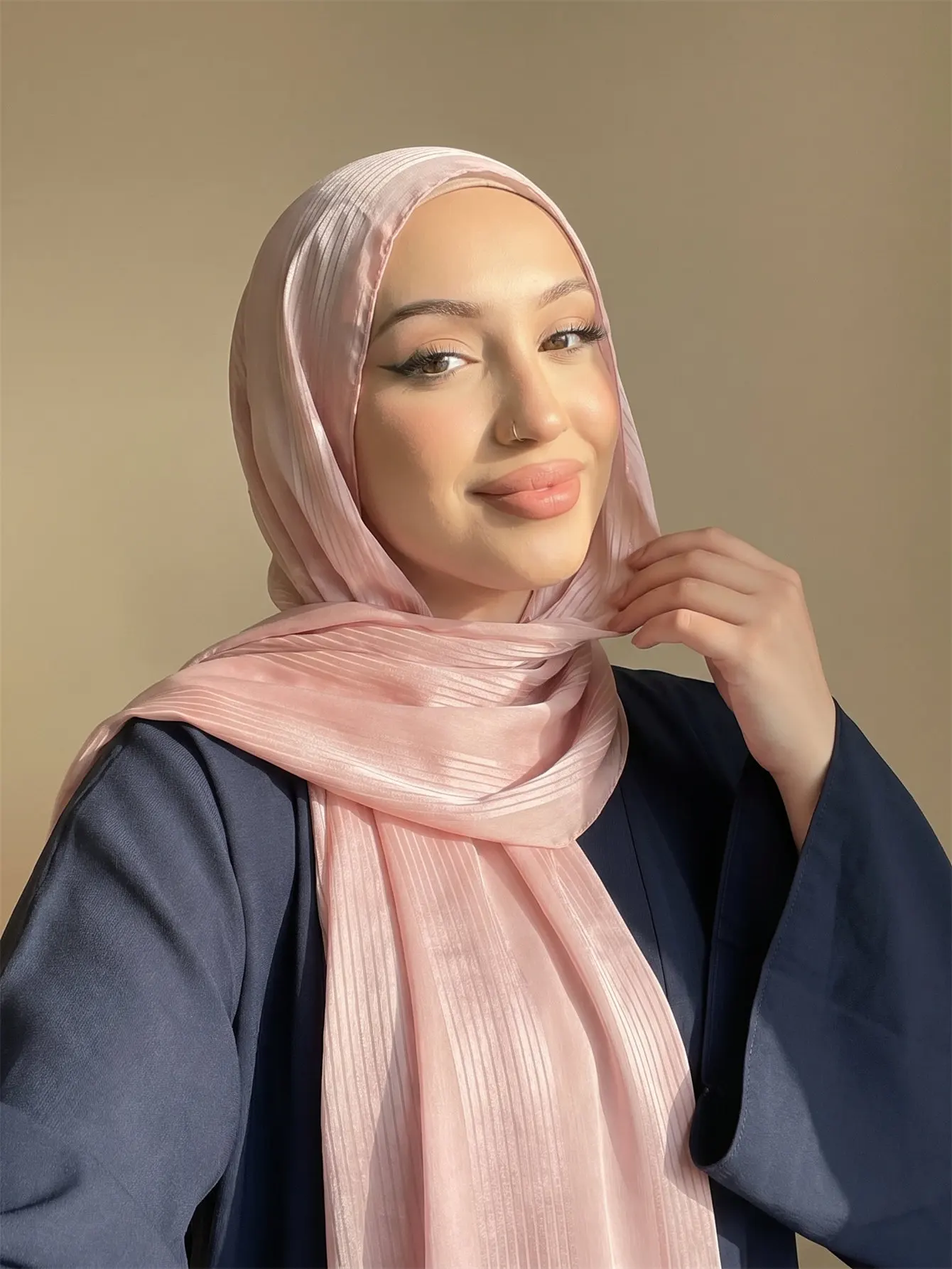 2026 Fashion Summer Women Stripes Scarf Beach New Hijab Shawls and Wraps Female Foulard Echarpe Designer Pashmina Bandana