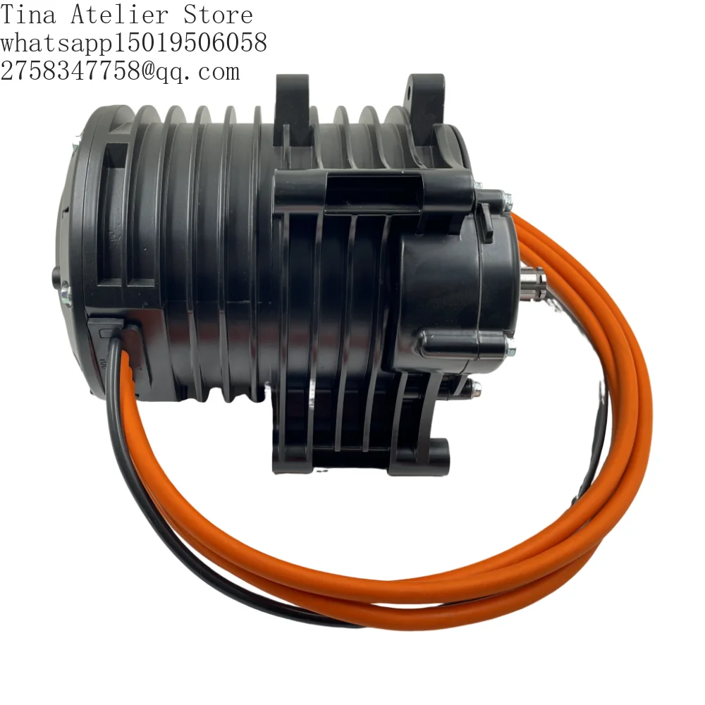 QS138 70H 3000W V3 BLDC PMSM Mid-Drive QS Motor With Internal Reduction Geras for Electric Motorcycle Moped Dirt Bike