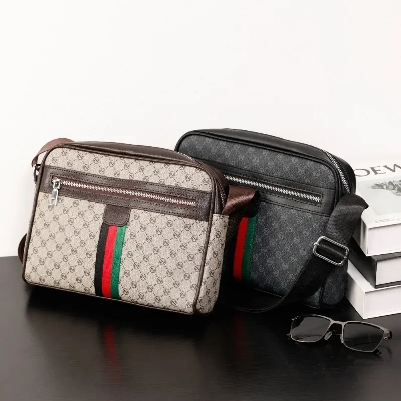 

Fashion Crossbody Bags Men Luxury Brand Design Men's Crossbody Bags Letter Printed Shoulder Messenger Bag For Men Sling Satchels