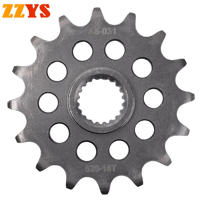 520 16T 16 Tooth Motorcycle Front Sprocket Gear Staring Wheel Cam For BMW Road G310 R G310R G 310 R 2016-2020 2021-2022 2019 18