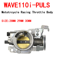 mototrcycle racing throttle body 28 29 30mm for plus wave110i wave125i EX5 Dream Fi injection modified
