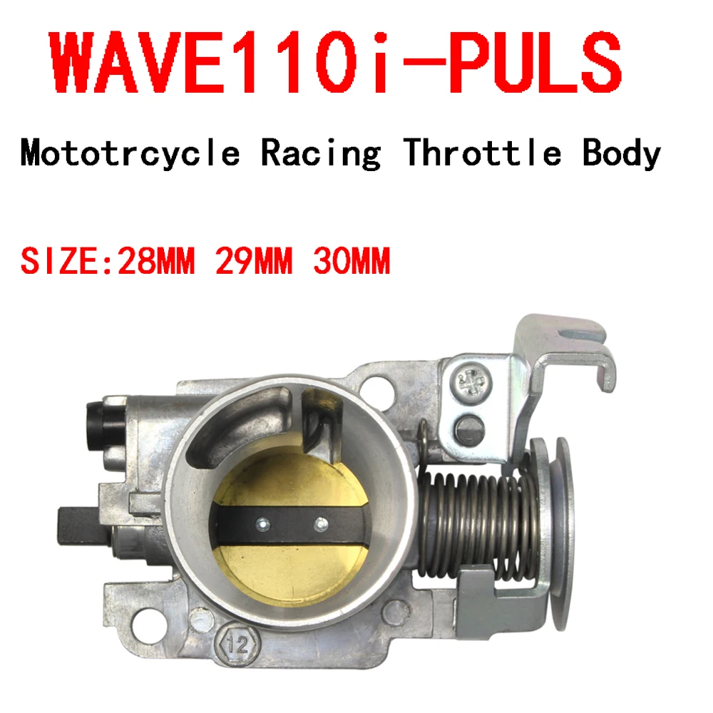 Mototrcycle racing korpus przepustnicy 28 29 30mm dla plus wave110i wave125i EX5 Dream Fi zmodyfikowany wtrysk