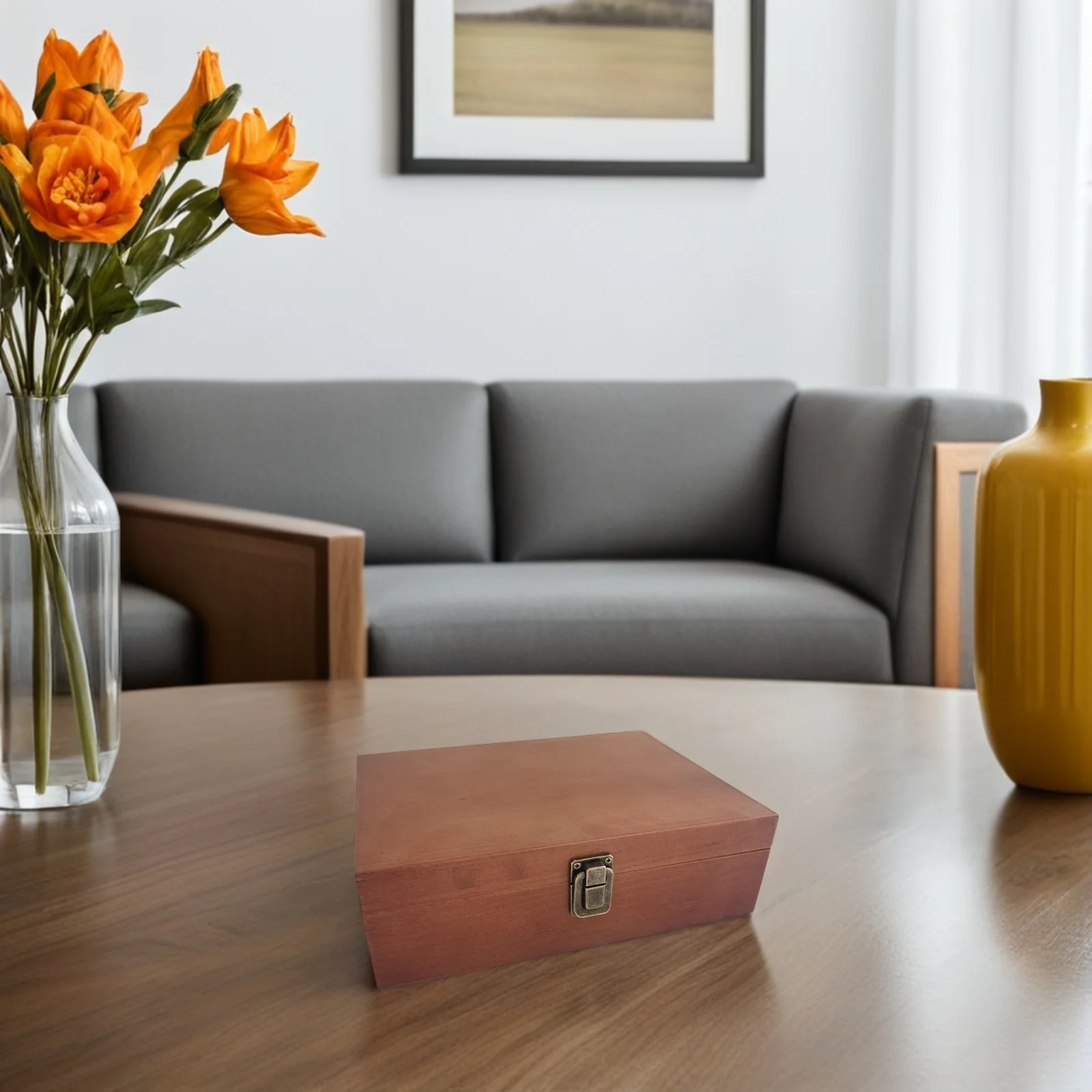 

Essential Oil Storage Box 5Ml Wooden Organizer Travel Home Studio Compact Case Vial Holder Storage Rack