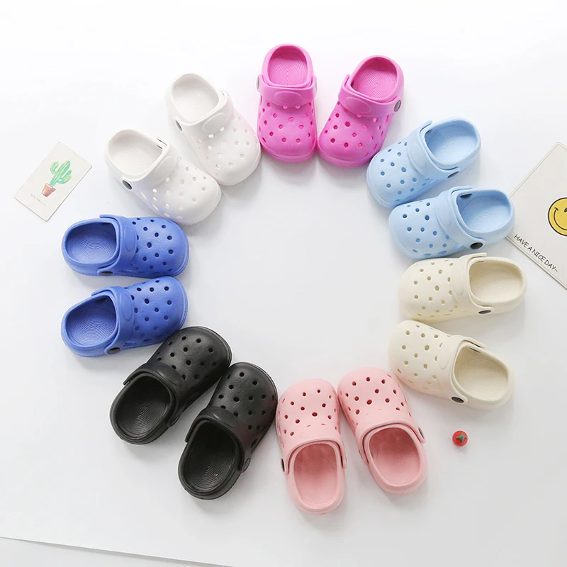 Fashion Girl Boy Summer Slippers EVA Beach Sandals Garden Shoes Soft Kids Outdoor Slippers Flip Shoes - view 5
