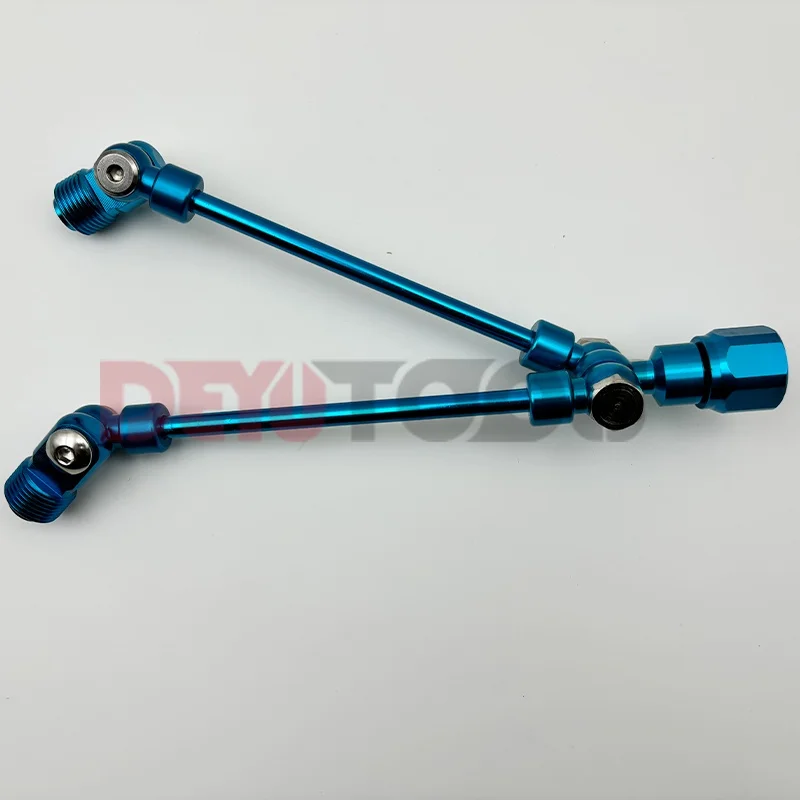 Dual Head Airless Sprayer with Extension Rod Flexible Adjustable Nozzle for Enhanced Efficiency Spraying Tools
