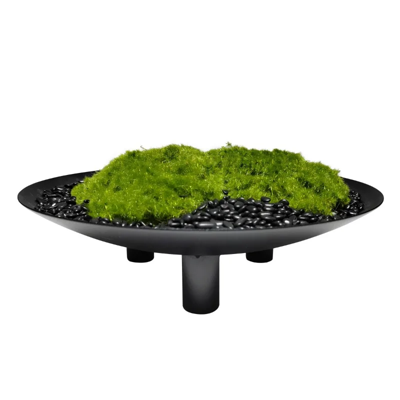 

New Chinese decoration simulation green plant dining table coffee table decoration moss simple soft ornament