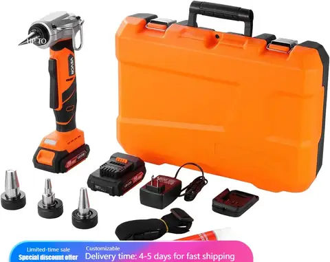 Cordless Tube Expander, 20V Max Electric Tubing Expansion Tool for 1/2", 3/4", 1" PEX-A Pipes, 22000RPM Pipe Expander with