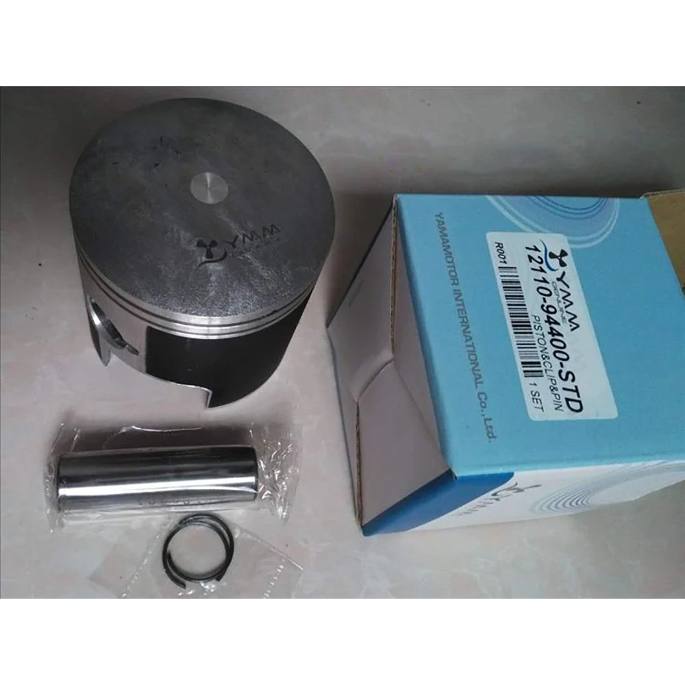 

Boat Engine Spares For Suzuki 2 STROKE 40 HP Outboard Piston + Pin + Snap Ring 12110-94400-STD Bore 79mm