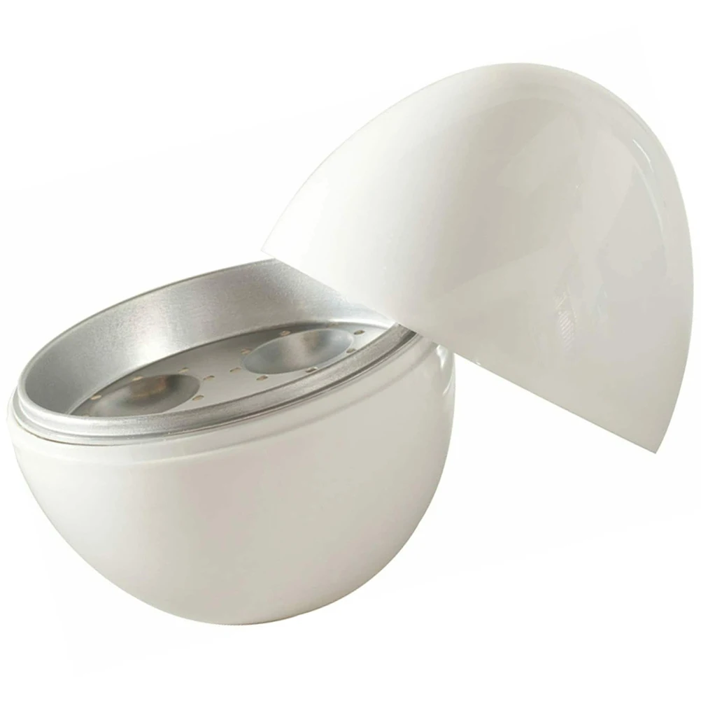 

1pc Egg Cooker Steamed Mini Microwave Boiling Bowl Food Grade Plastic Safe Odorless Environmentally Friendly Light Weight Easy
