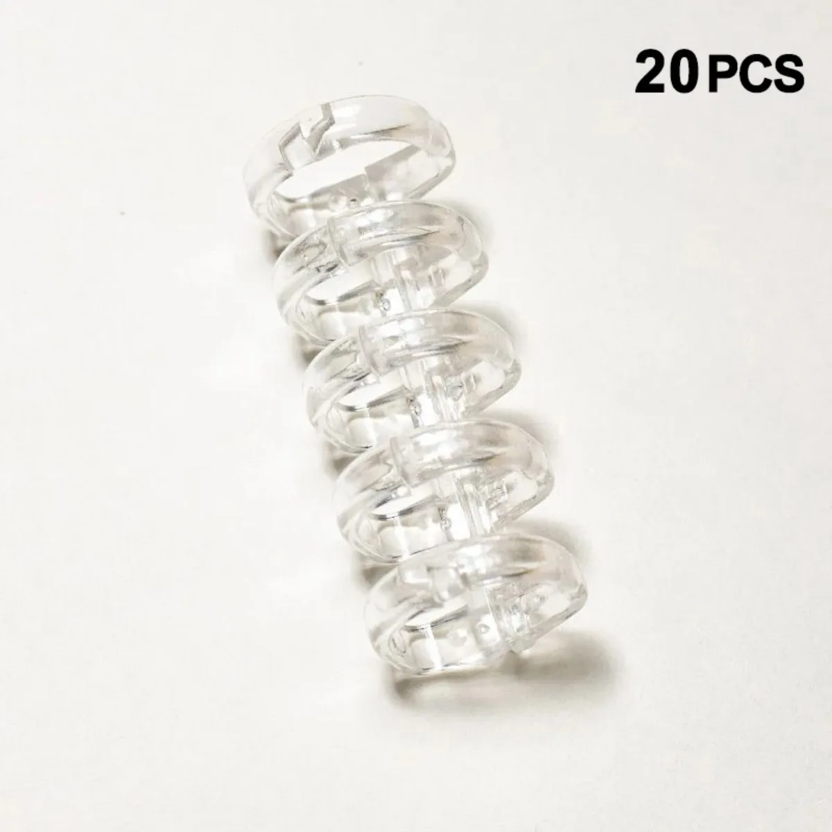 20Pcs Binder Buckle Loose Leaf Binding Rings