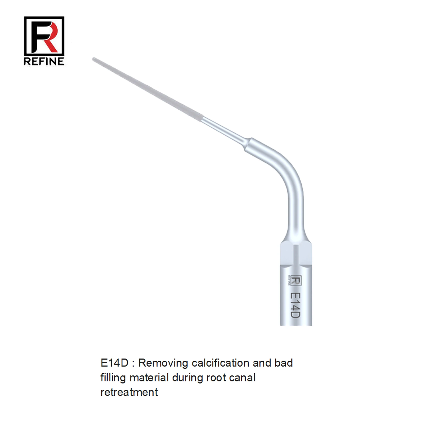 

REFINE Dental Ultrasonic Scaler Insert Scaling Tips E14D Stainless Steel For Woodpecker MECTRON EMS UDS Ultrasonic Scalers