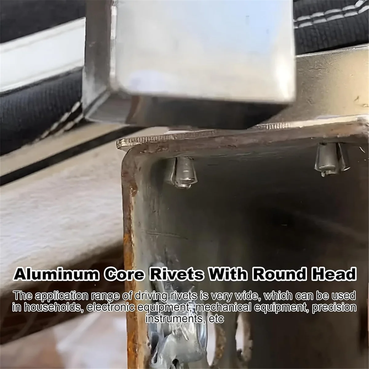 

ГОРЯЧИЕ алюминиевые сердечниковые заклепки с круглой головкой, 200 шт., расширительная алюминиевая заклепка Knock, глухие заклепки с полукруглой головкой