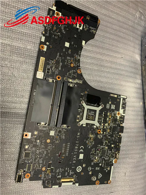 FOR  Orijinal MS-1785 MS-17851 VER 1.0 MSI GT72VR GT72 WT72 WT72VR Anakart I7-6700HQ SR2FQ CPU Tamamen Test edilmiş