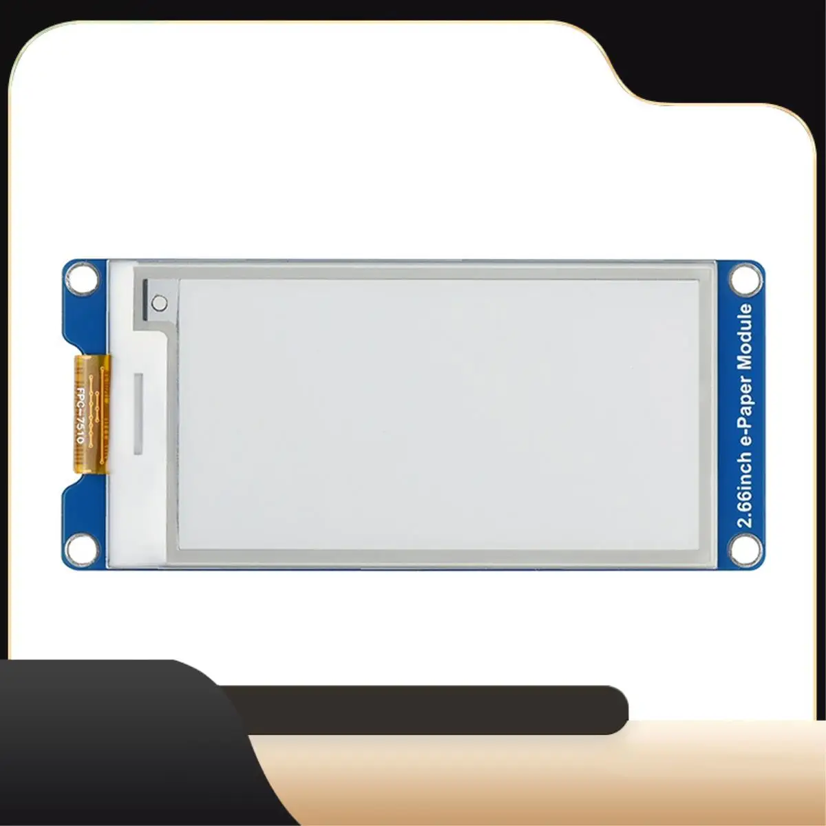

E-Paper E-Ink Screen Module E-Ink Display Screen Module 2.66 Inch Fit For Raspberry Pi-T44C
