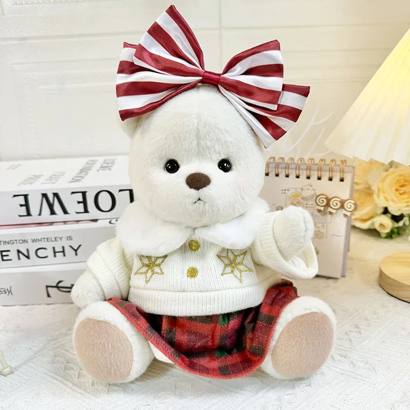 New Little Bear Plush Doll Clothes Toys for Changing Clothes Kawaii Children\'s Stuffed Dolls Room Decoration Gifts for Girls