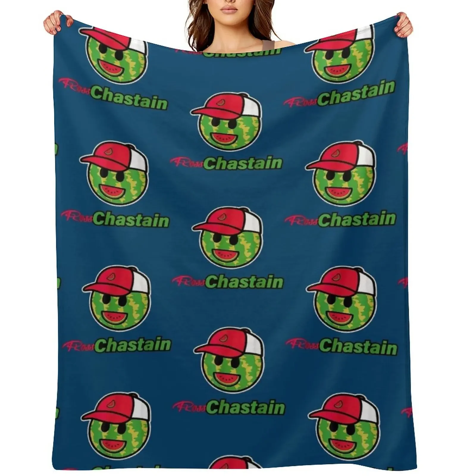 

Ross Chastain Throw Blanket Luxury Thicken Personalized Gift Shaggy Loose Blankets